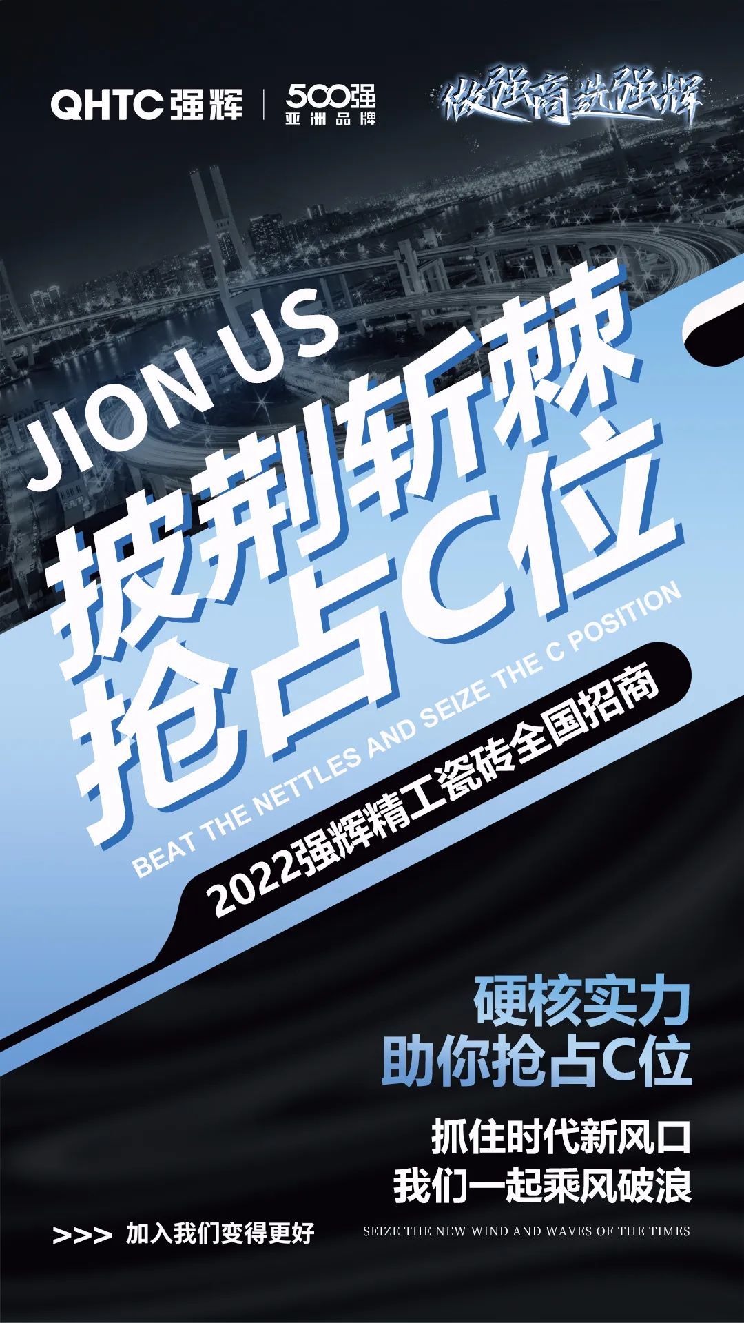 乘風破浪 把握機遇 | 2022強輝精工瓷磚全國招商火熱進行中(圖2)